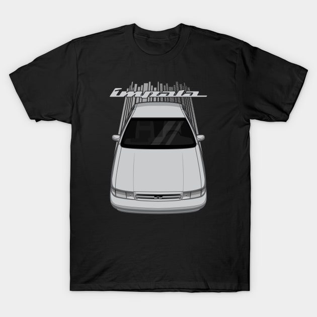 Chevrolet Impala SS 1994 - 1996 - silver T-Shirt by V8social